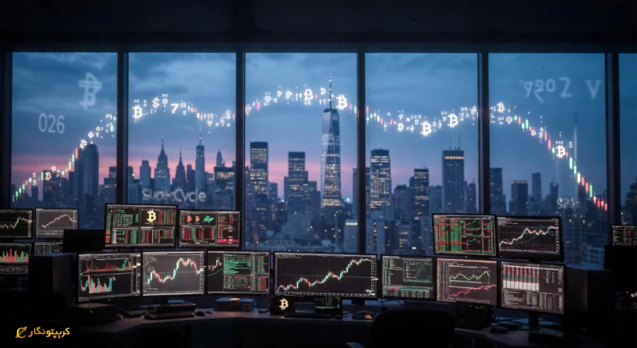 افزایش توجه وال استریت به بیت کوین نشانه‌ای از آغاز چرخه رشد بزرگ در ۲۰۲۶