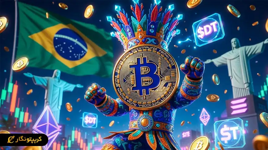 رشد بازار کریپتو در برزیل با افزایش معاملات و سرمایه‌گذاری کاربران