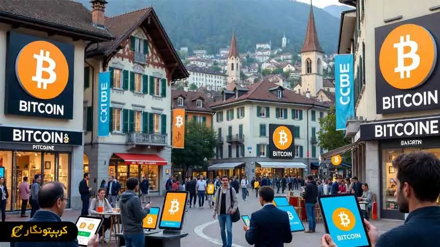 سوئیس با پذیرش بیت کوین در خدمات شهری لوگانو مسیر تازه‌ای در اقتصاد دیجیتال گشود