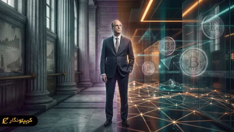 چرخش تاریخی لری فینک و صعود ETF بیت کوین بلک راک